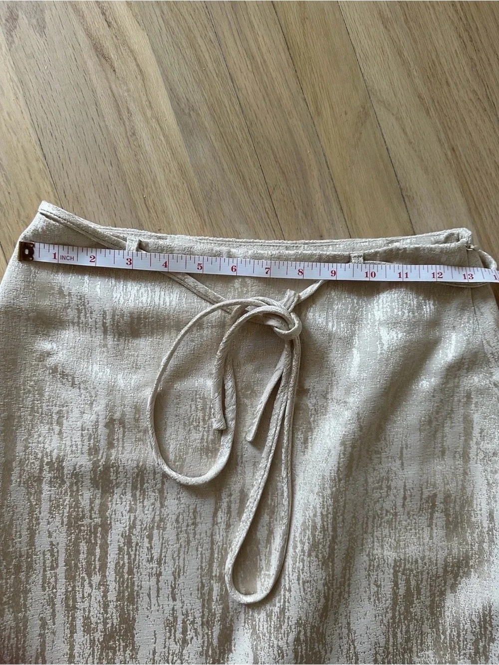 NAKD & Molly Rusters mini skirt blazer set EU 36 shimmery shiny beige gold